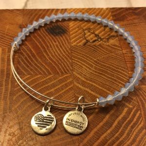 Alex and Ani NWOT expandable bracelet w/charms